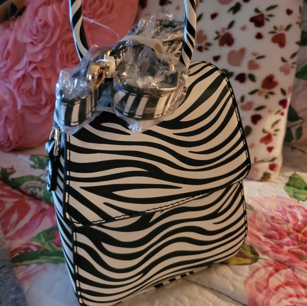 Zebra Stripped Purse